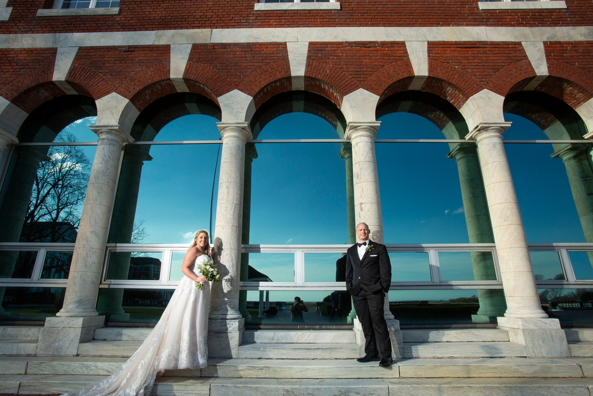 Dramatic Wedding Photos - Bourne Mansion