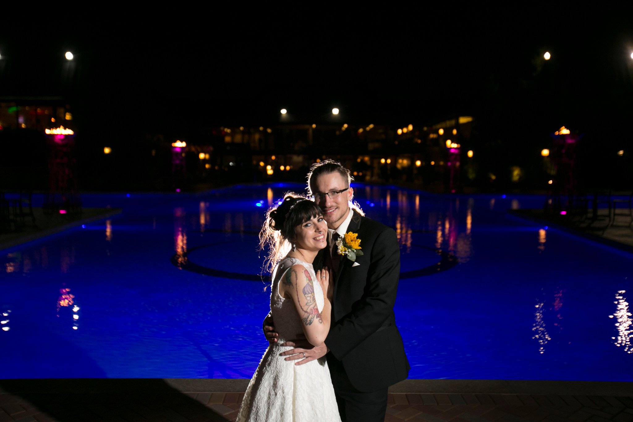 Poolside at Crest Hollow Wedding Photos-4
