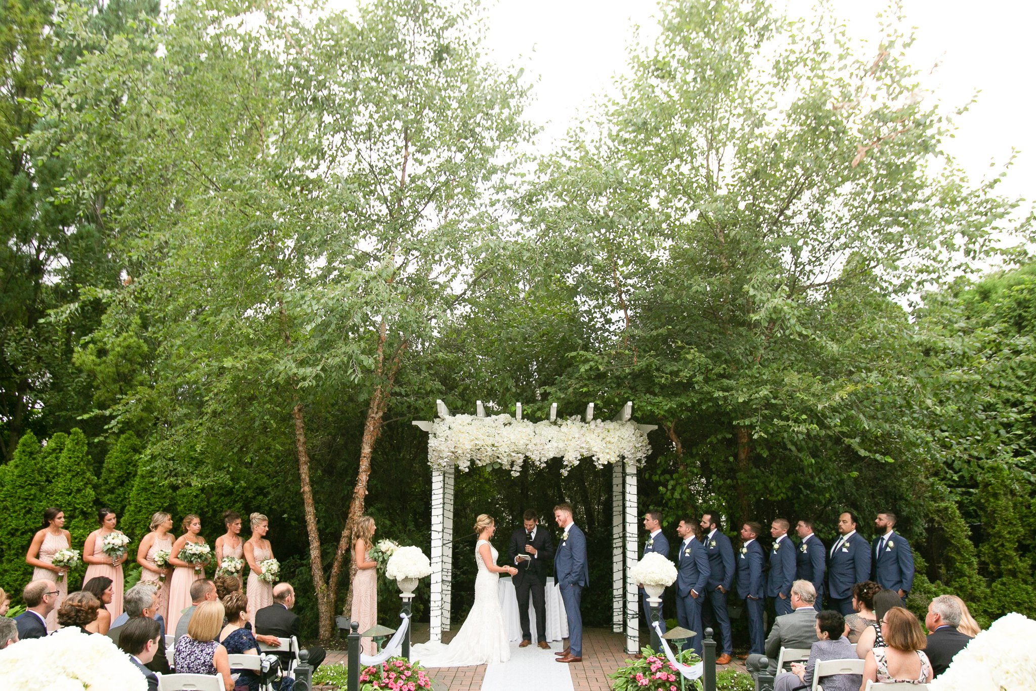 Fox Hollow - Garden Terrace Room Wedding 
