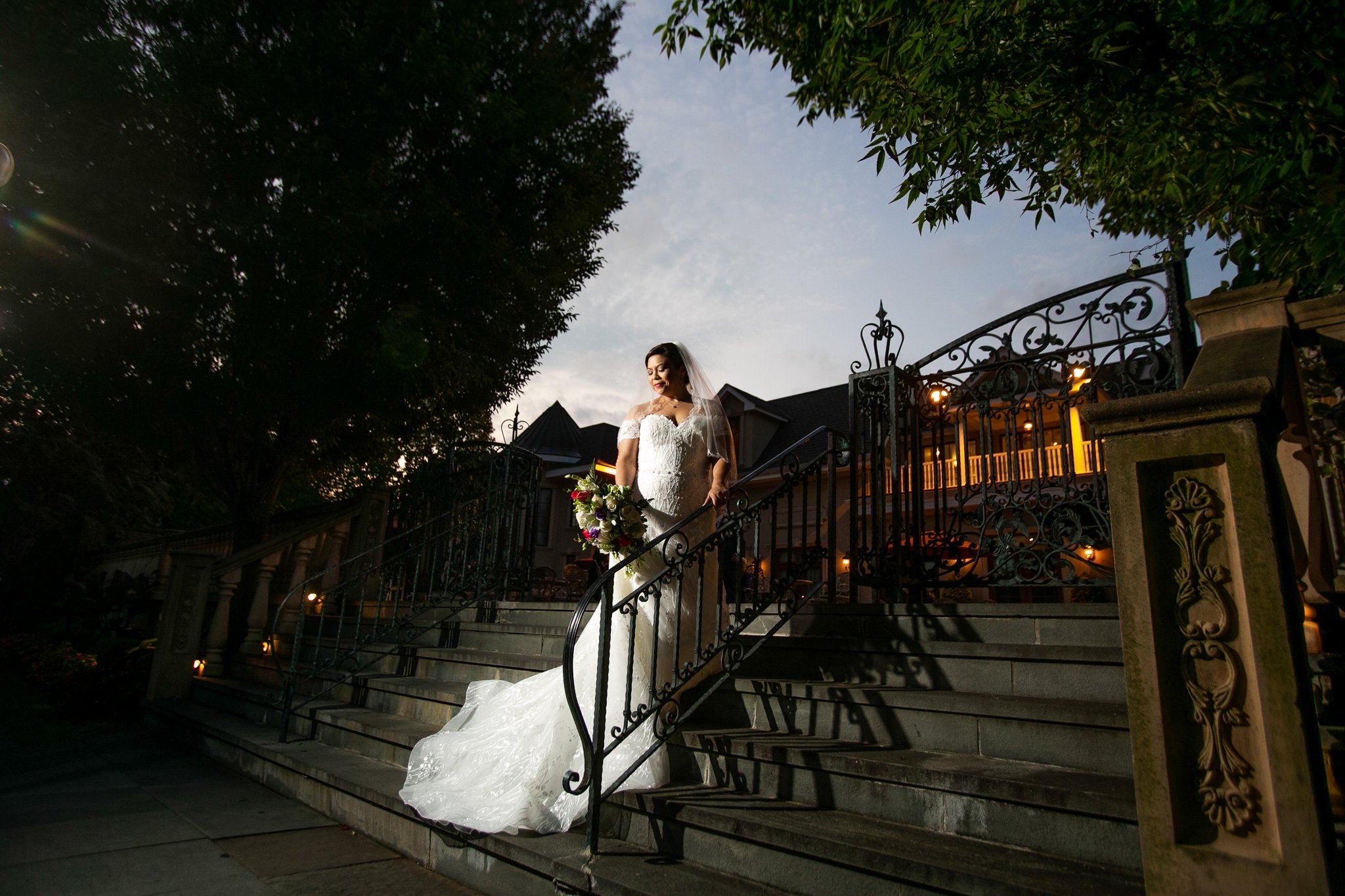 Inn at New Hyde Park - Bridal Portrait - Real Wedding Photos