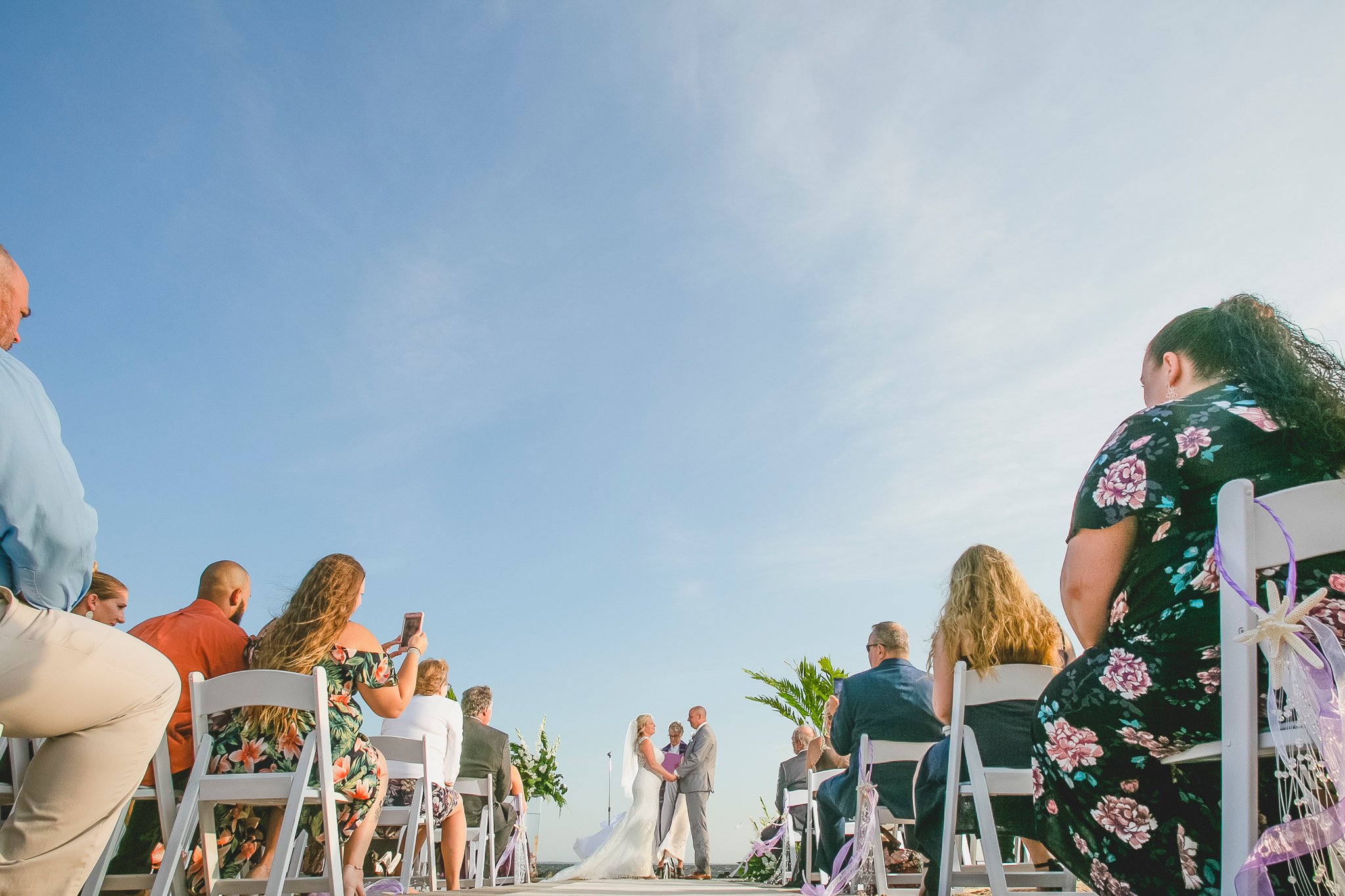 Summer Wedding Photo -Land's End Waterfront Catering