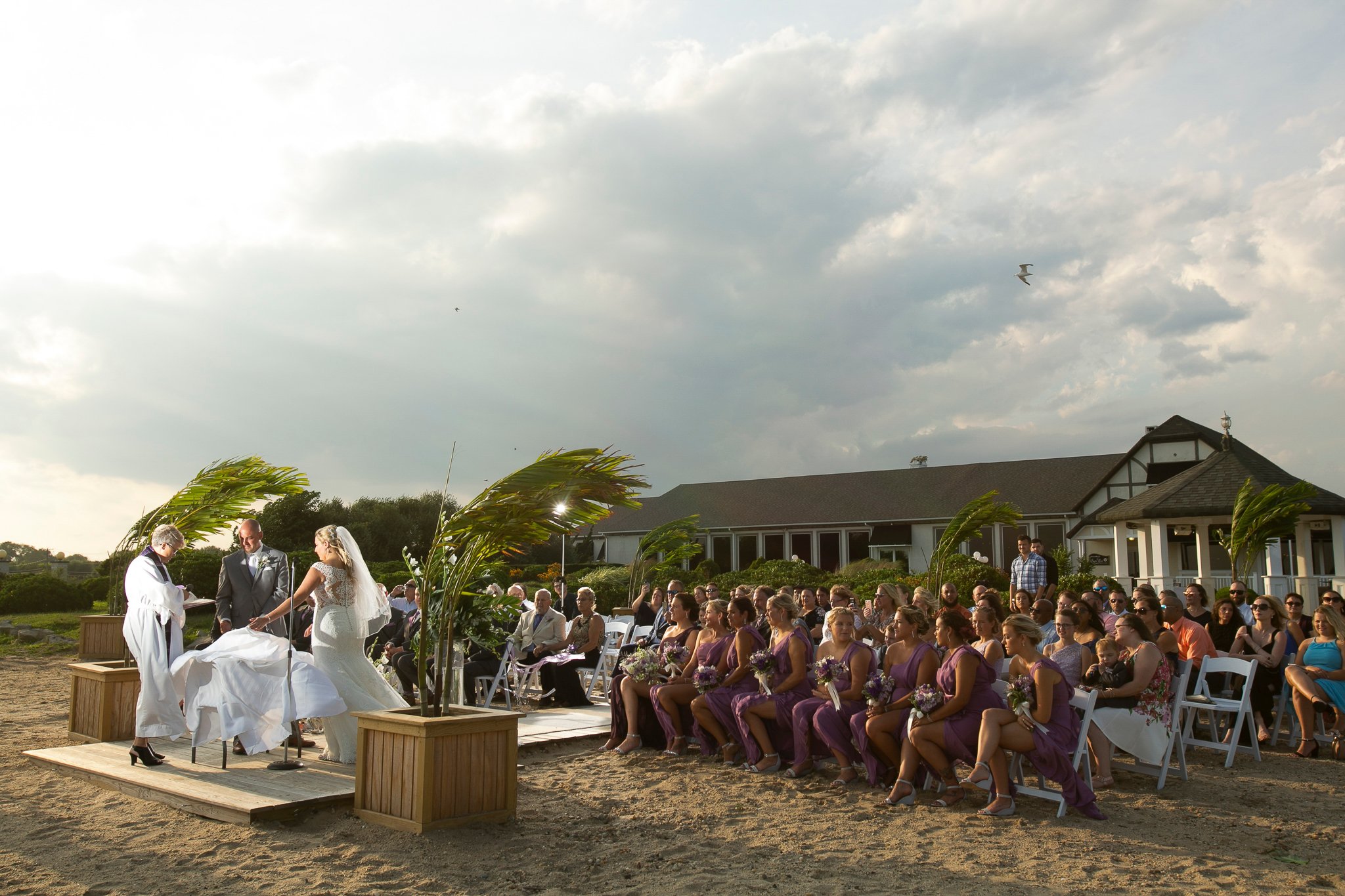 Beach Ceremony - Land's End Waterfront Catering