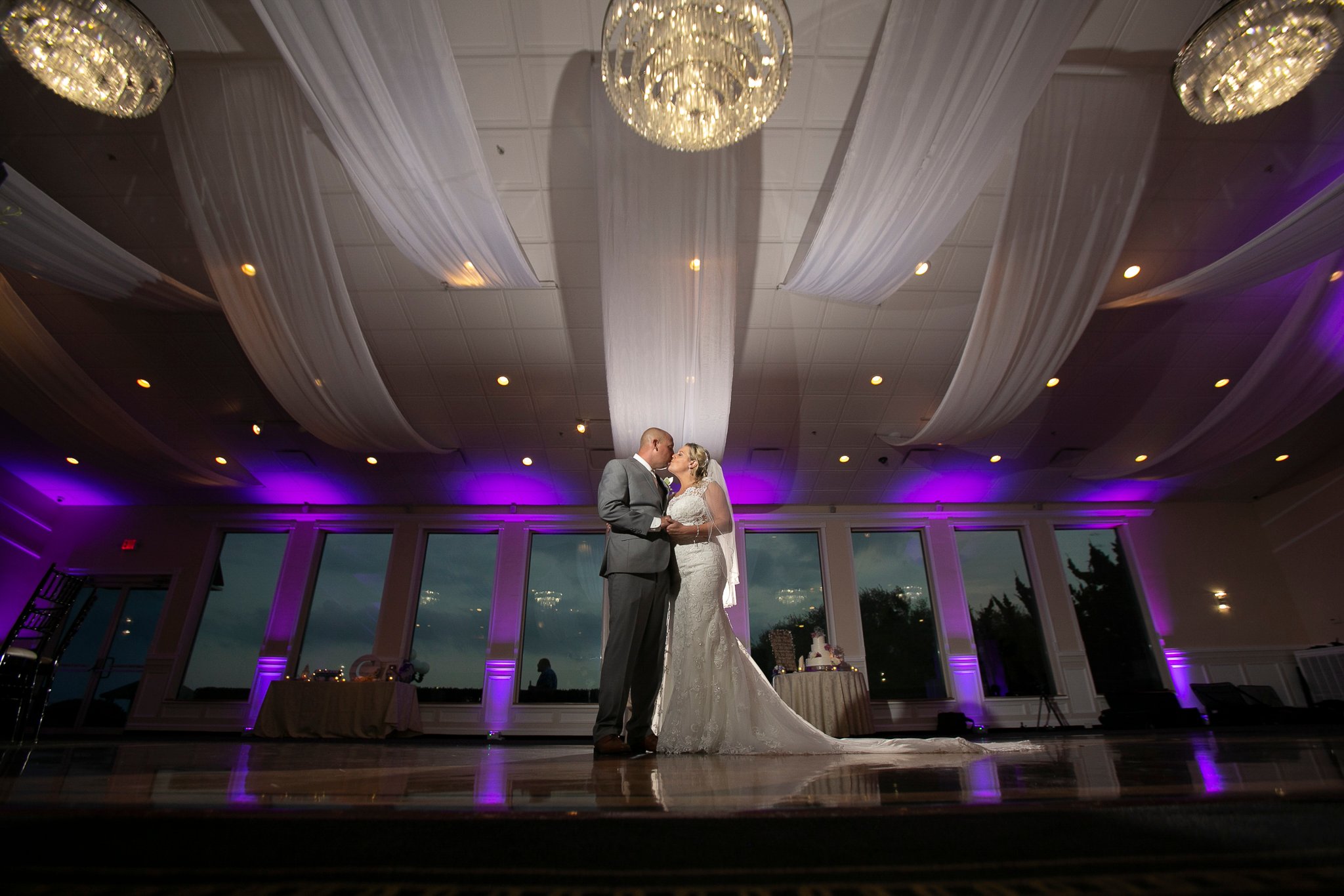 Land's End Waterfront Catering - Grand Ballroom Wedding Photo