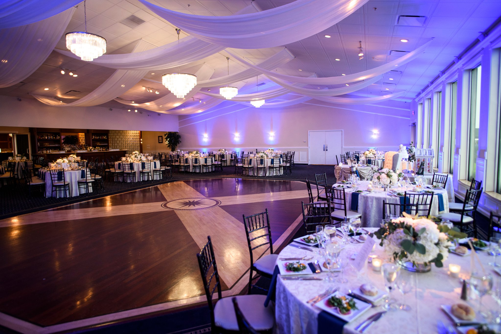 Land's End Waterfront Catering - Grand Ballroom Wedding Photograph