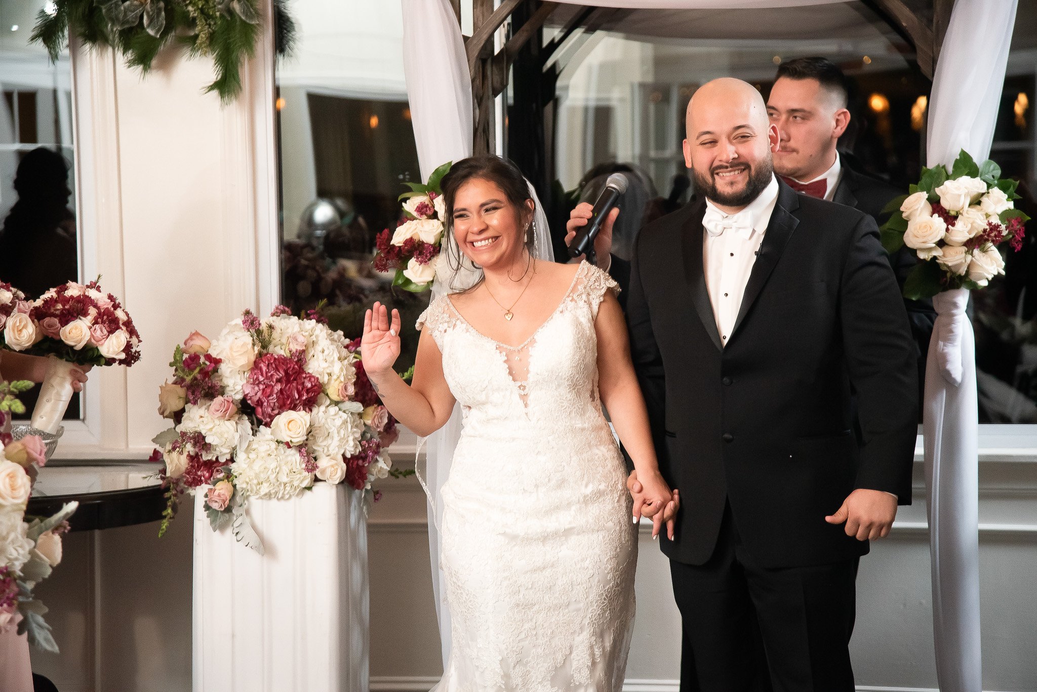Indoor Ceremony Pictures - The Mansion at West Sayville