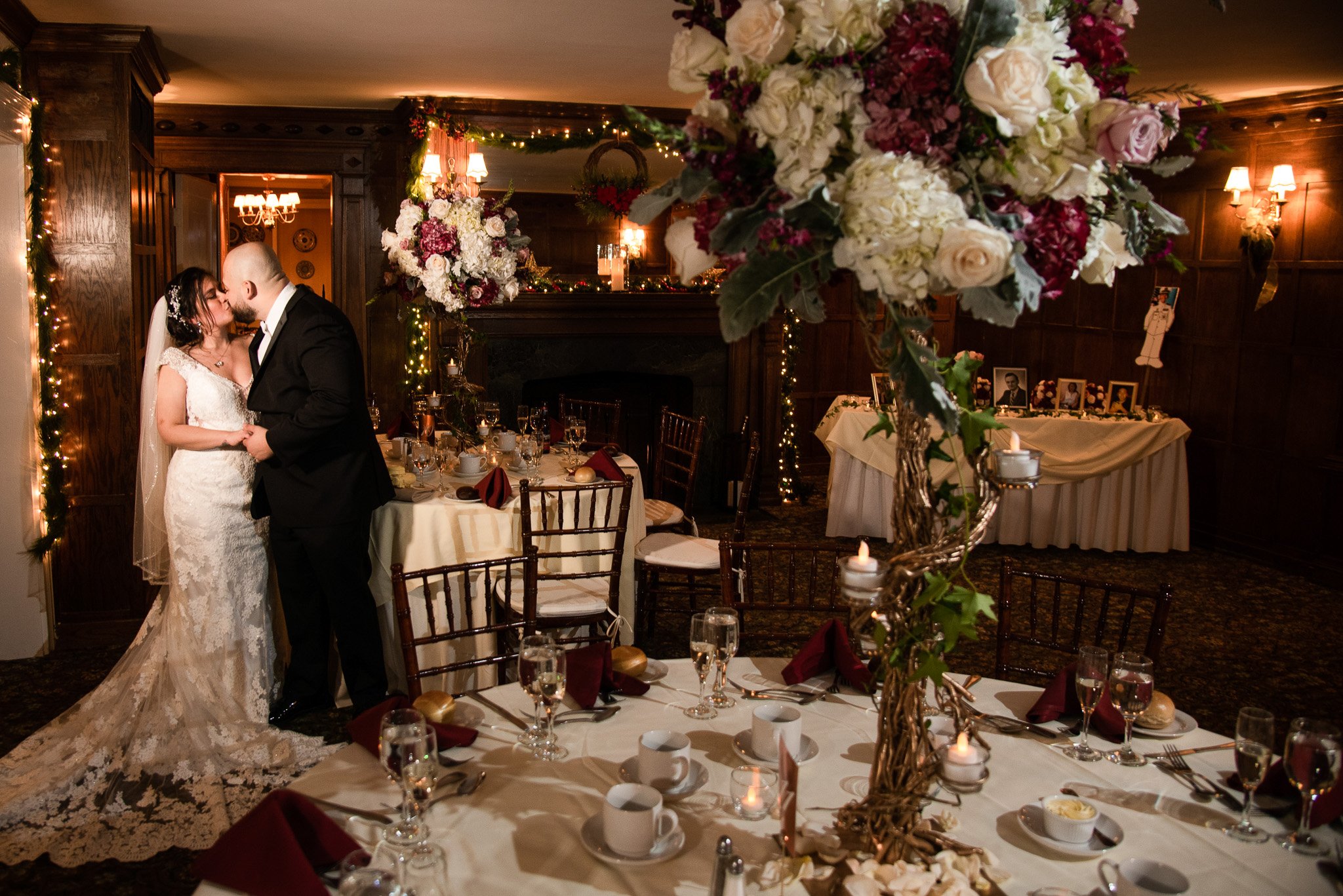Mansion at West Sayville Wedding Photos - Grand Ballroom