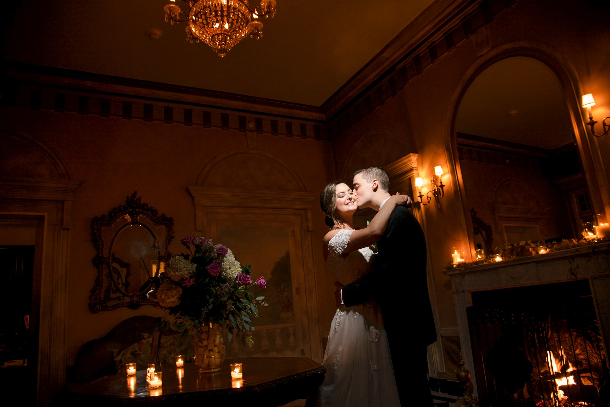 Creative Wedding Photo taken at The Mansion at Oyster Bay