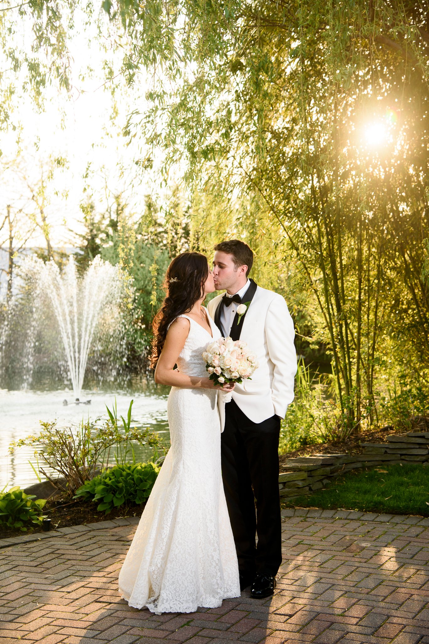 Light and Airy Wedding Photos at The North Ritz Club