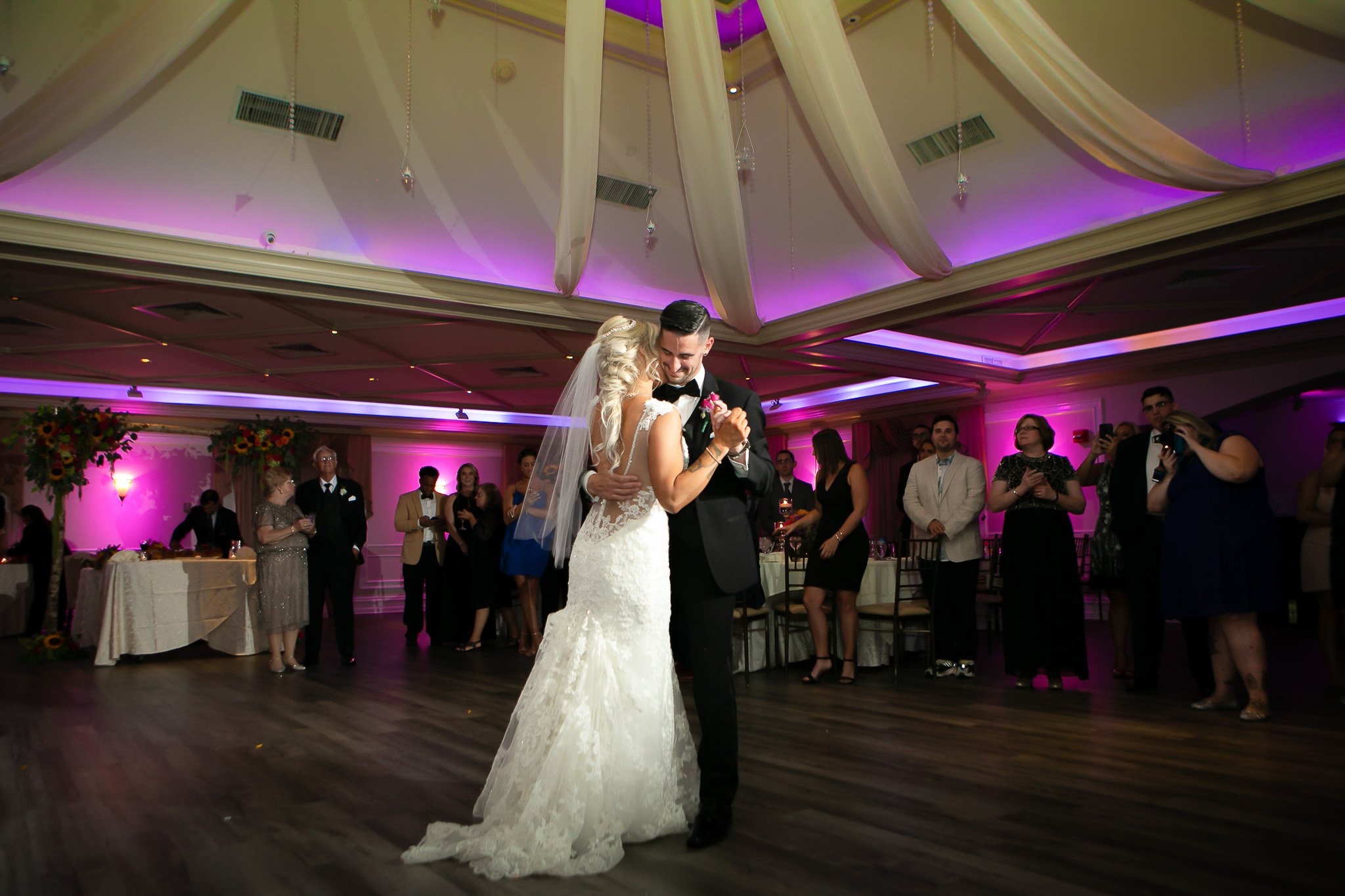 North Ritz Club - Bride and Groom's First Dance Photo