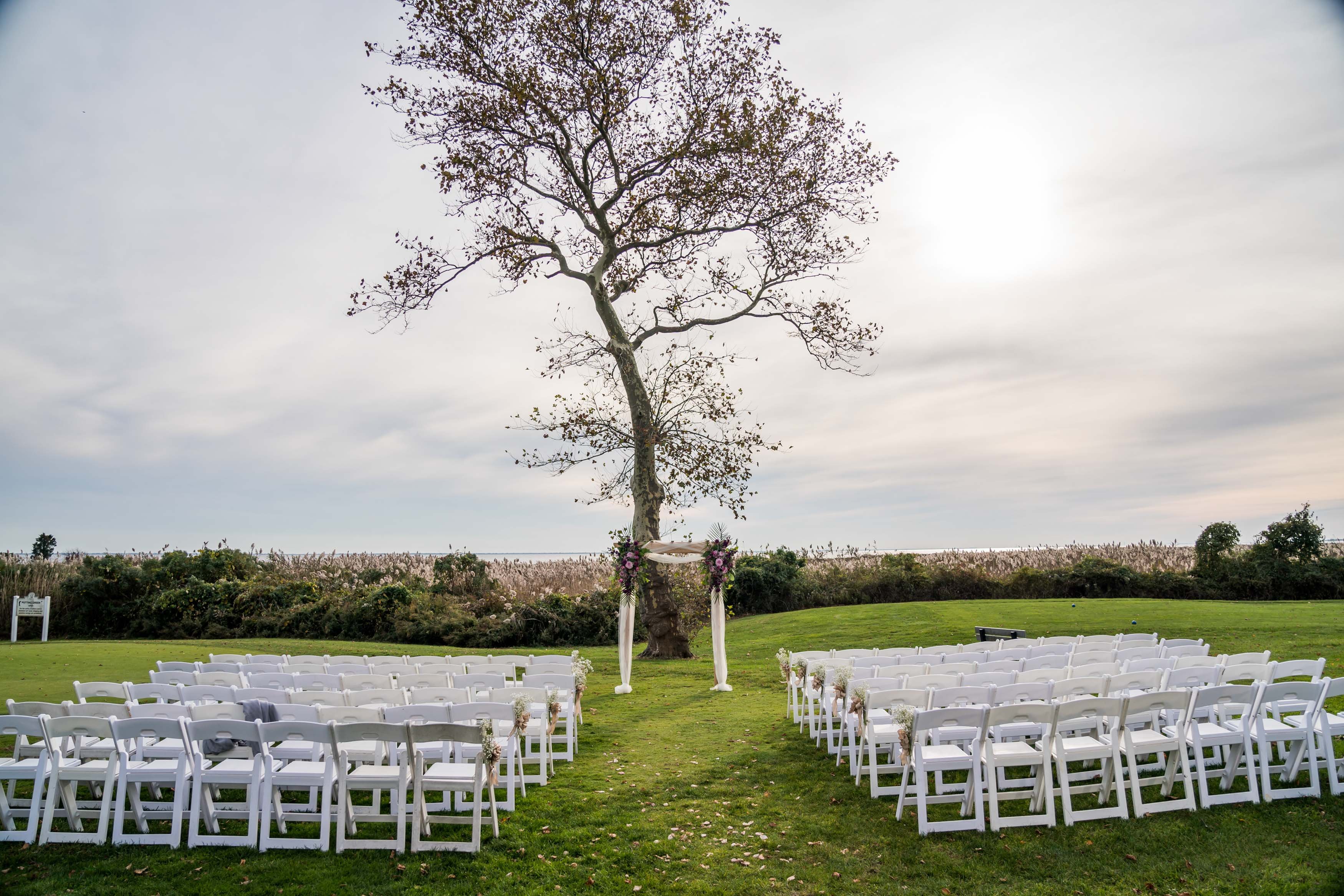 The Mansion at West Sayville - Outdoor Ceremony Photos